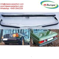 Mercedes W123 sedan bumpers (1976–1986)